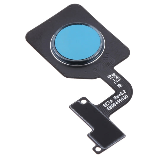 Fingerprint Sensor Flex Cable for LG G8s ThinQ LMG810 LM-G810 LMG810EAW (Blue) - For LG by buy2fix | Online Shopping UK | buy2fix