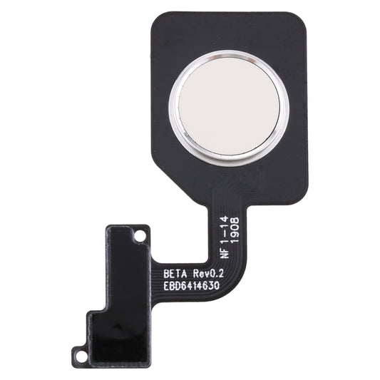 Fingerprint Sensor Flex Cable for LG G8s ThinQ LMG810 LM-G810 LMG810EAW (White) - For LG by buy2fix | Online Shopping UK | buy2fix