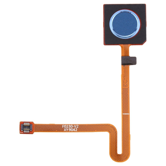 Fingerprint Sensor Flex Cable for LG K50 LMX520BMW LMX520EMW LM-X520 / Q60 LMX525EAW LMX525BAW LM-X525 / K12 Prime / K12 Max (Brazil) LMX525BAW (Blue) - For LG by buy2fix | Online Shopping UK | buy2fix