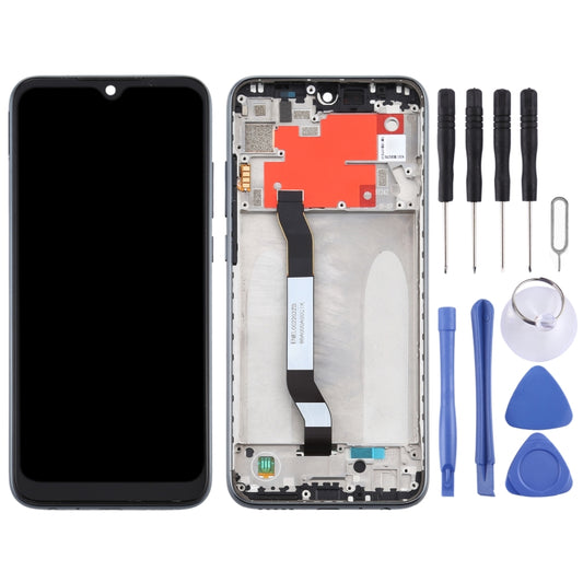 TFT LCD Screen for Xiaomi Redmi Note 8T Digitizer Full Assembly with Frame(Black) - LCD Screen by buy2fix | Online Shopping UK | buy2fix