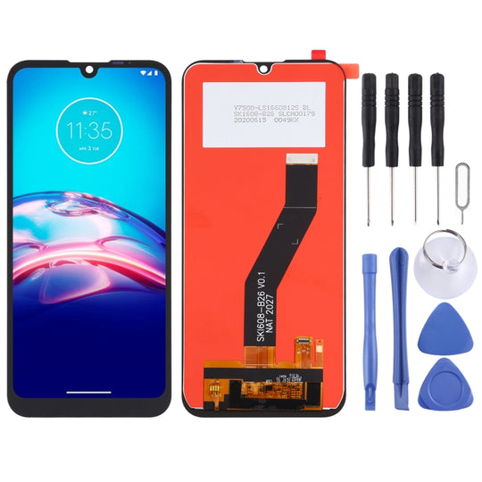 LCD-Bildschirm und Digitizer-Komplettmontage für Motorola Moto E6s (2020)
