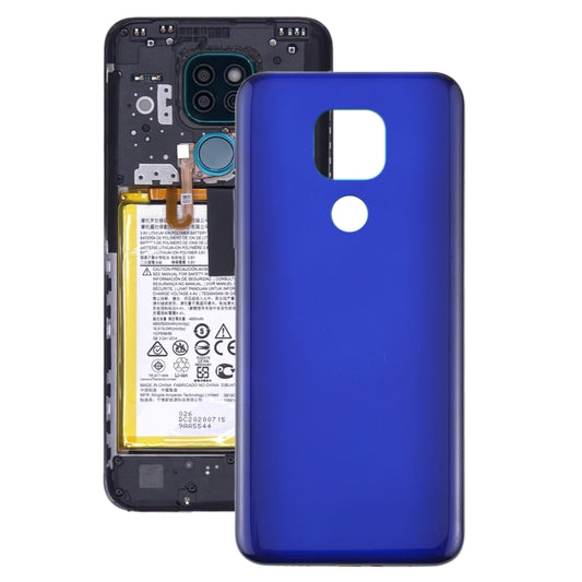 Battery Back Cover for Motorola Moto G9 Play / Moto G9 (India) (Purple) - Back Cover by buy2fix | Online Shopping UK | buy2fix