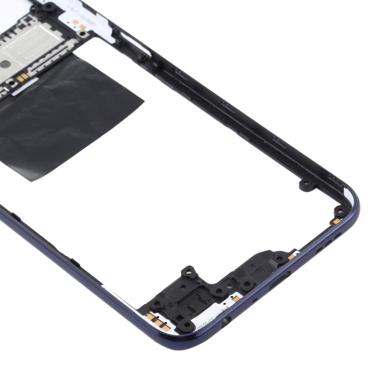 For OPPO A92s/Reno4 Z 5G PDKM00 Middle Frame Bezel Plate (Black) - Frame Bezel Plate by buy2fix | Online Shopping UK | buy2fix