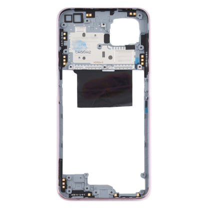 For OPPO A92s/Reno4 Z 5G PDKM00 Middle Frame Bezel Plate (Pink) - Frame Bezel Plate by buy2fix | Online Shopping UK | buy2fix