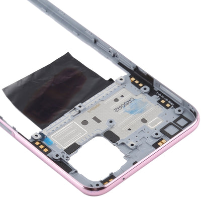 For OPPO A92s/Reno4 Z 5G PDKM00 Middle Frame Bezel Plate (Pink) - Frame Bezel Plate by buy2fix | Online Shopping UK | buy2fix