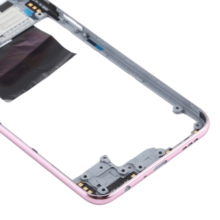 For OPPO A92s/Reno4 Z 5G PDKM00 Middle Frame Bezel Plate (Pink) - Frame Bezel Plate by buy2fix | Online Shopping UK | buy2fix