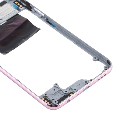 For OPPO A92s/Reno4 Z 5G PDKM00 Middle Frame Bezel Plate (Pink) - Frame Bezel Plate by buy2fix | Online Shopping UK | buy2fix
