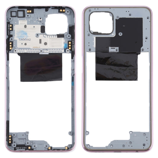 For OPPO A92s/Reno4 Z 5G PDKM00 Middle Frame Bezel Plate (Pink) - Frame Bezel Plate by buy2fix | Online Shopping UK | buy2fix