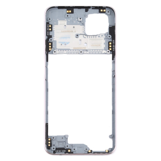 For OPPO A92s/Reno4 Z 5G PDKM00 Middle Frame Bezel Plate (Gold) - Frame Bezel Plate by buy2fix | Online Shopping UK | buy2fix