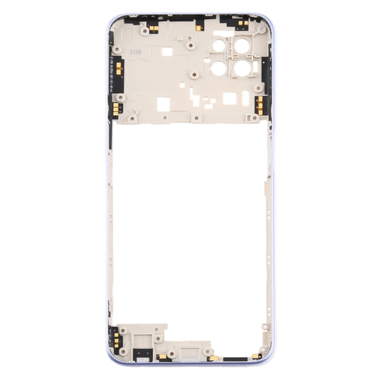 For OPPO A72 5G PDYM20 Middle Frame Bezel Plate (Purple) - Frame Bezel Plate by buy2fix | Online Shopping UK | buy2fix