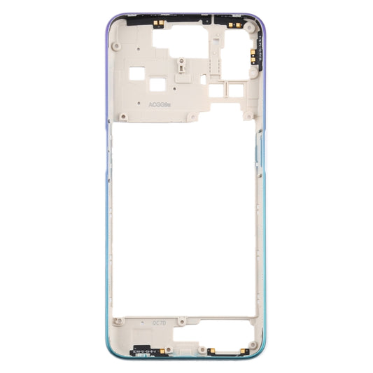 For OPPO A52 CPH2061 / CPH2069 (Global) / PADM00 / PDAM10 (China) Middle Frame Bezel Plate (Black) - Frame Bezel Plate by buy2fix | Online Shopping UK | buy2fix