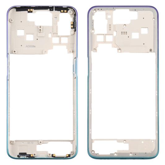 For OPPO A52 CPH2061 / CPH2069 (Global) / PADM00 / PDAM10 (China) Middle Frame Bezel Plate (Black) - Frame Bezel Plate by buy2fix | Online Shopping UK | buy2fix