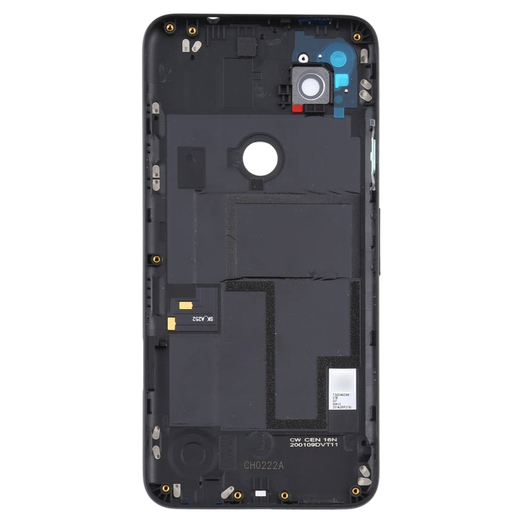 Battery Back Cover for Google Pixel 4a(Black) - Back Cover by buy2fix | Online Shopping UK | buy2fix