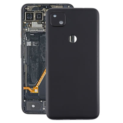 Battery Back Cover for Google Pixel 4a(Black) - Back Cover by buy2fix | Online Shopping UK | buy2fix