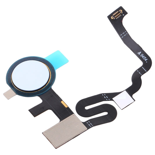 Fingerprint Sensor Flex Cable for Google Pixel 4a(Blue) - Flex Cable by buy2fix | Online Shopping UK | buy2fix