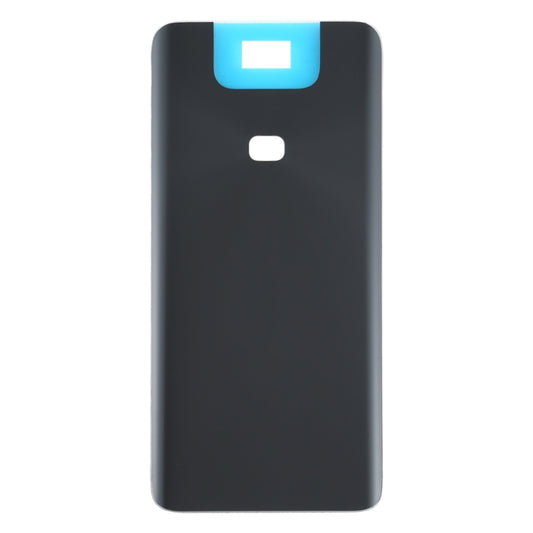 Glass Battery Back Cover for Asus Zenfone 6 ZS630KL(Jet Black) - Back Cover by buy2fix | Online Shopping UK | buy2fix
