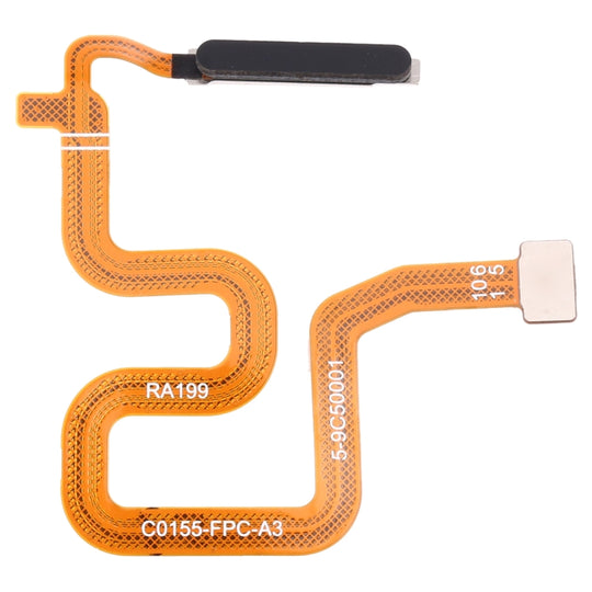 Câble flexible du capteur d'empreintes digitales pour OPPO Realme 6 (noir)