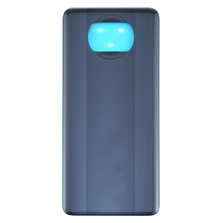 Original Battery Back Cover for Xiaomi Poco X3 / Poco X3 NFC M2007J20CG / M2007J20CT(Black) - Back Cover by buy2fix | Online Shopping UK | buy2fix