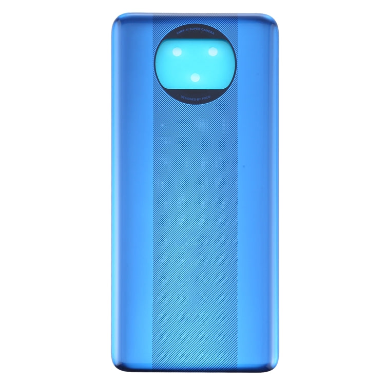 Original Battery Back Cover for Xiaomi Poco X3 / Poco X3 NFC M2007J20CG / M2007J20CT(Blue) - Back Cover by buy2fix | Online Shopping UK | buy2fix