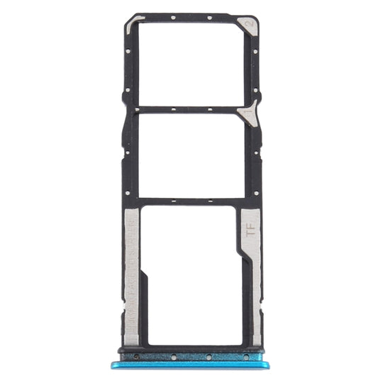 Plateau de carte SIM + plateau de carte SIM + plateau de carte Micro SD pour Xiaomi Redmi 9A/Redmi 9C (vert)