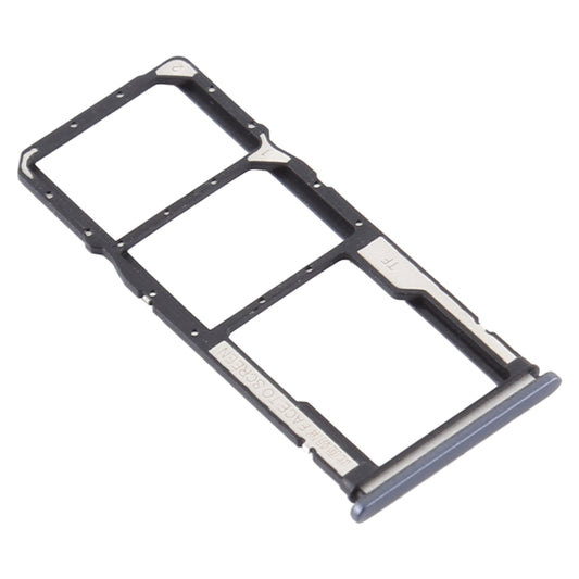 SIM Card Tray + SIM Card Tray + Micro SD Card Tray for Xiaomi Redmi 9/Poco C31(Black) - Card Tray by buy2fix | Online Shopping UK | buy2fix