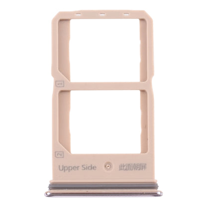 For Vivo Y70s V2002A SIM Card Tray + SIM Card Tray (Gold) - Card Tray by buy2fix | Online Shopping UK | buy2fix