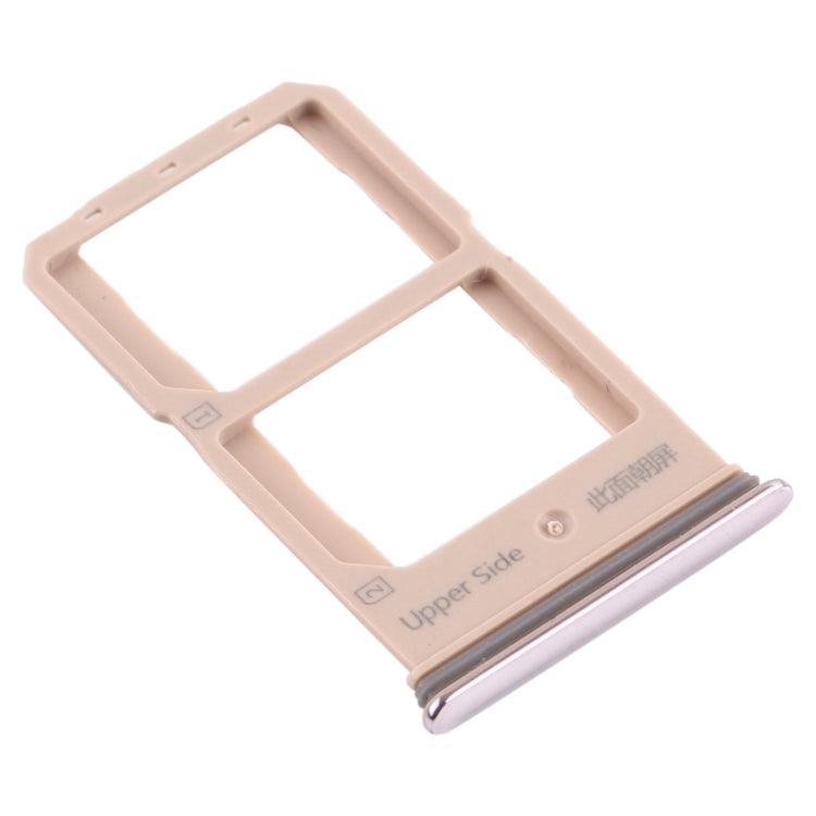 For Vivo Y70s V2002A SIM Card Tray + SIM Card Tray (Gold) - Card Tray by buy2fix | Online Shopping UK | buy2fix