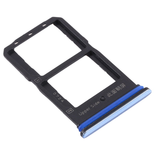 For Vivo Y70s V2002A SIM Card Tray + SIM Card Tray (Silver) - Card Tray by buy2fix | Online Shopping UK | buy2fix