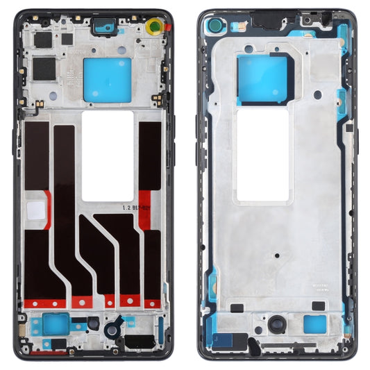 For OPPO Reno5 Pro 5G PDSM00, PDST00, CPH2201 Original Front Housing LCD Frame Bezel Plate (Black) - Frame Bezel Plate by buy2fix | Online Shopping UK | buy2fix