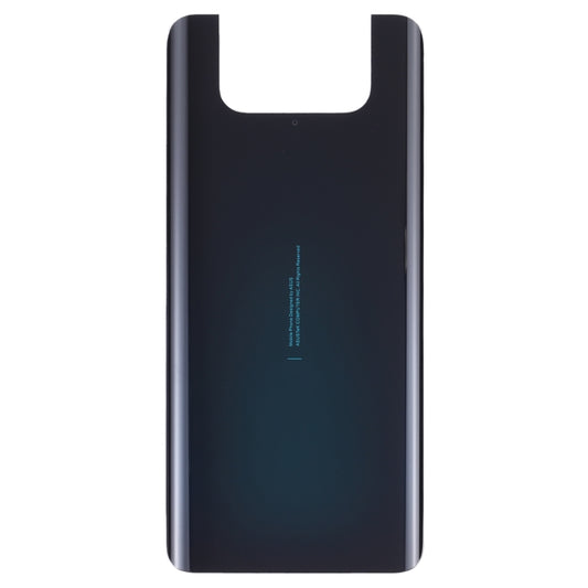 Glass Battery Back Cover for Asus Zenfone 7 ZS670KS(Black) - Back Cover by buy2fix | Online Shopping UK | buy2fix