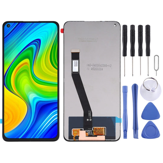 Original-LCD-Bildschirm und Digitizer-Vollmontage für Xiaomi Redmi Note 9 / Redmi 10X 4G