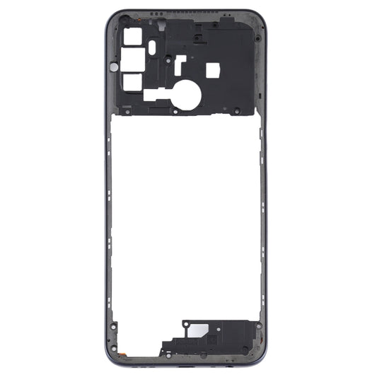 For OPPO A53 (2020)/A53 4G/A53s/A32 4G/A33 2020 CPH2127 Middle Frame Bezel Plate (Black) - Frame Bezel Plate by buy2fix | Online Shopping UK | buy2fix
