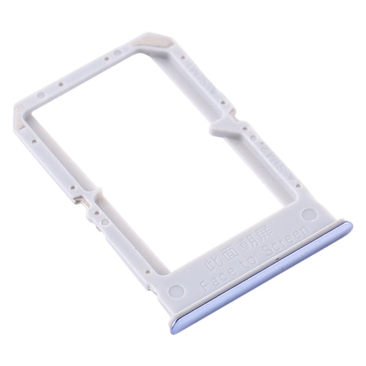 For OPPO Reno4 SE/A93 4G/OPPO Reno4 F/Reno4 Lite/F17 Pro PEAT00 PEAM00 SIM Card Tray + SIM Card Tray (Silver) - Card Tray by buy2fix | Online Shopping UK | buy2fix