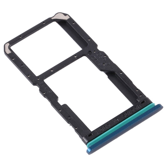 For OPPO Reno2 PCKM70 PCKT00 PCKM00 CPH1907  SIM Card Tray + SIM Card Tray / Micro SD Card Tray (Green) - Card Tray by buy2fix | Online Shopping UK | buy2fix