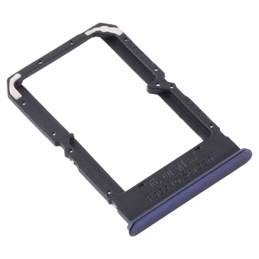 For OPPO A92S/Reno4 Z 5G PDKM00 SIM Card Tray + SIM Card Tray (Black) - Card Tray by buy2fix | Online Shopping UK | buy2fix