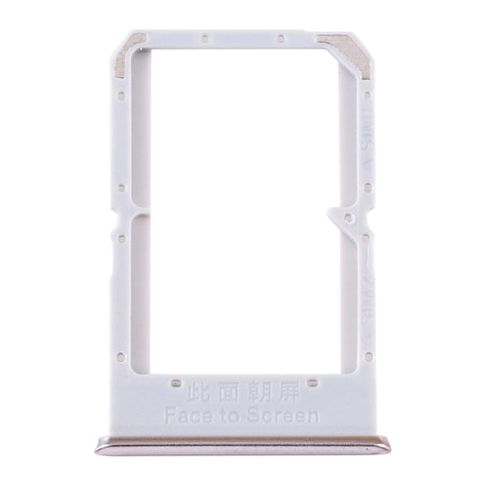 Plateau de carte SIM + plateau de carte SIM pour OPPO A92S/Reno4 Z 5G PDKM00 (or)
