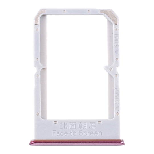 Plateau de carte SIM + plateau de carte SIM pour OPPO A92S/Reno4 Z 5G PDKM00 (violet)