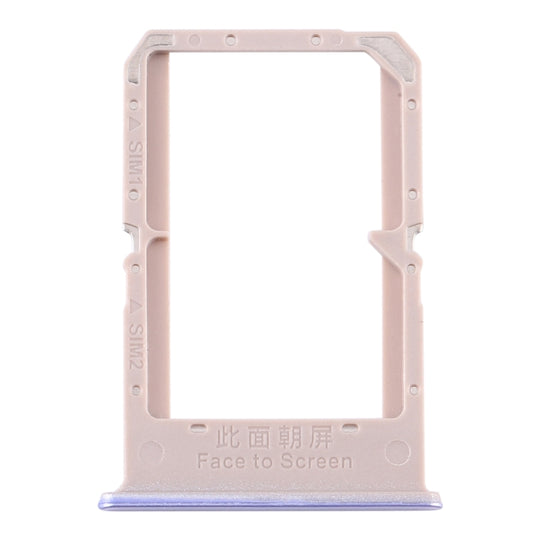 Plateau de carte SIM + plateau de carte SIM pour OPPO A72 CPH2067 (violet)