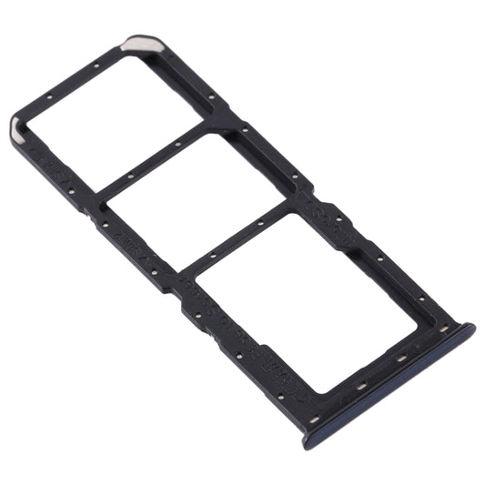 For OPPO A91/F15/Reno3 4G/Reno3 Youth CPH2001 CPH2021 PCPM00 SIM Card Tray + SIM Card Tray + Micro SD Card Tray(Black) - Card Tray by buy2fix | Online Shopping UK | buy2fix