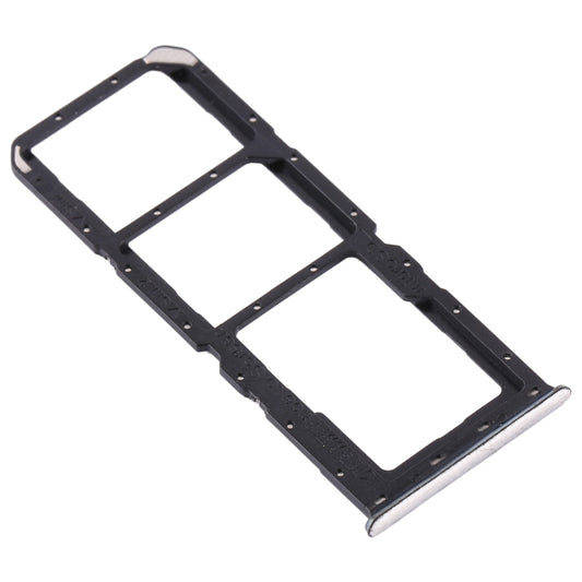 For OPPO A91/F15/Reno3 4G/Reno3 Youth CPH2001 CPH2021 PCPM00 SIM Card Tray + SIM Card Tray + Micro SD Card Tray(Gold) - Card Tray by buy2fix | Online Shopping UK | buy2fix