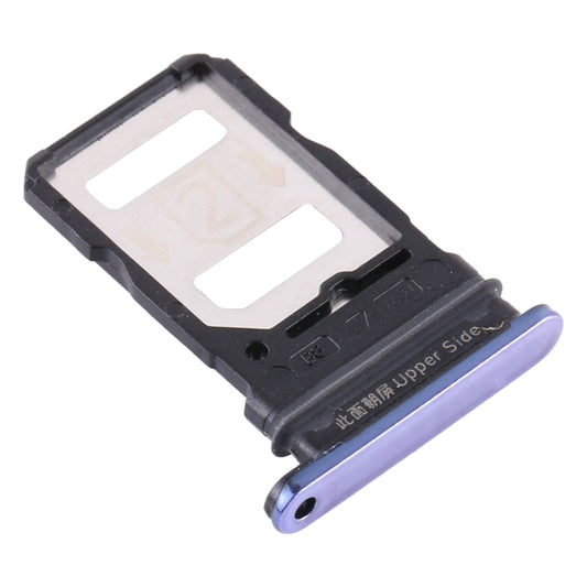 For Vivo Y73s V2031A SIM Card Tray + SIM Card Tray (Purple) - Card Tray by buy2fix | Online Shopping UK | buy2fix