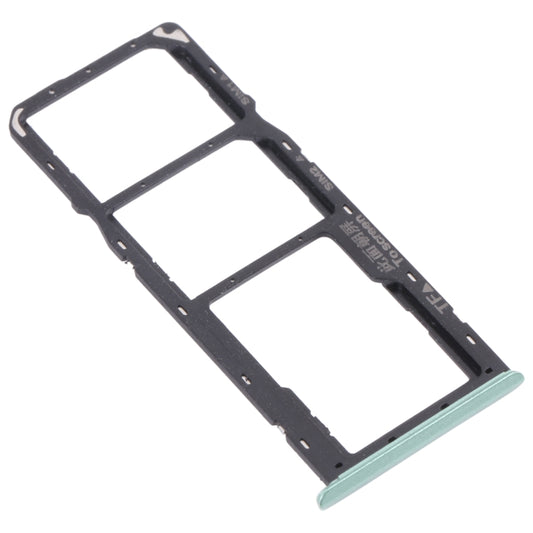 For OPPO Realme C11 RMX2185  SIM Card Tray + SIM Card Tray + Micro SD Card Tray (Green) - Card Tray by buy2fix | Online Shopping UK | buy2fix