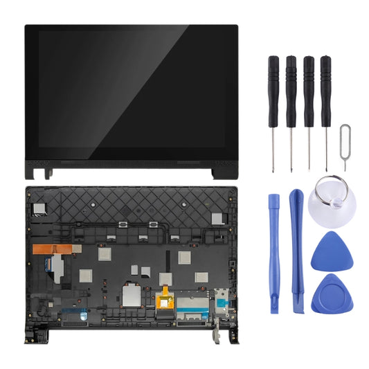 OEM LCD Screen for Lenovo YOGA Tab 3 10.1 YT3-X50F YT3-X50  Digitizer Full Assembly With Frame (Black) - LCD Screen by buy2fix | Online Shopping UK | buy2fix
