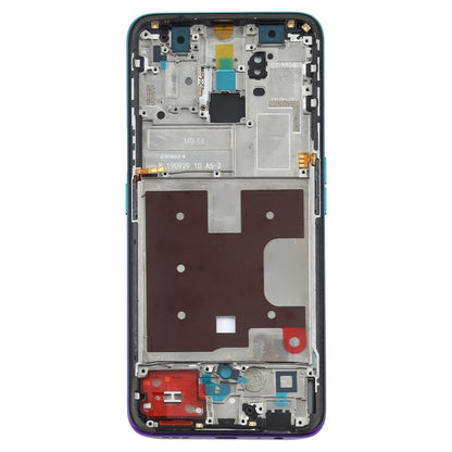 For OPPO Reno2 Z/Reno2 F PCKM70 PCKT00 CPH1945 CPH1951 CPH1989 Front Housing LCD Frame Bezel Plate (Green) - Frame Bezel Plate by buy2fix | Online Shopping UK | buy2fix