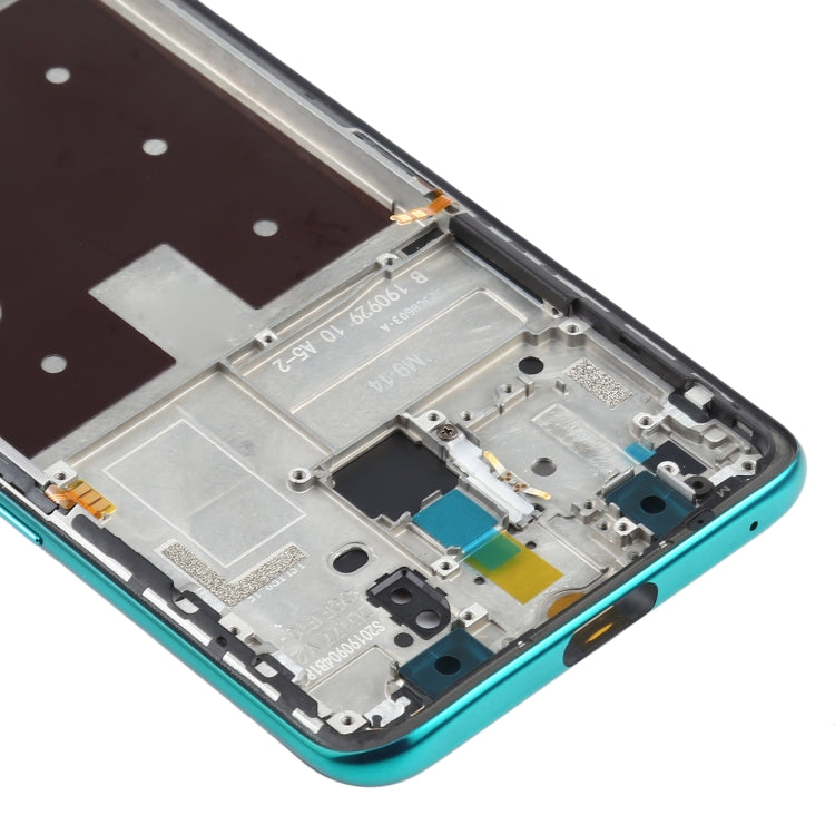 For OPPO Reno2 Z/Reno2 F PCKM70 PCKT00 CPH1945 CPH1951 CPH1989 Front Housing LCD Frame Bezel Plate (Green) - Frame Bezel Plate by buy2fix | Online Shopping UK | buy2fix