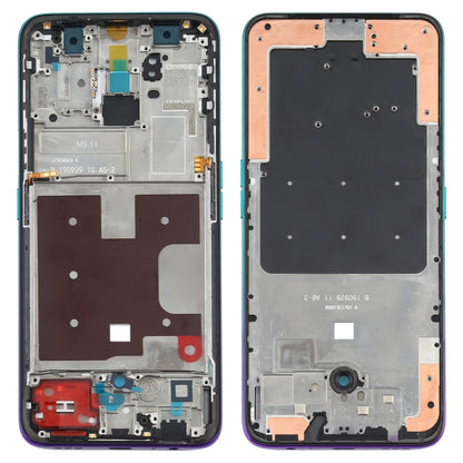 For OPPO Reno2 Z/Reno2 F PCKM70 PCKT00 CPH1945 CPH1951 CPH1989 Front Housing LCD Frame Bezel Plate (Green) - Frame Bezel Plate by buy2fix | Online Shopping UK | buy2fix