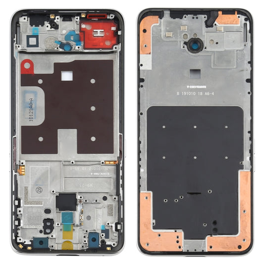 For OPPO Reno2 Z/Reno2 F PCKM70 PCKT00 CPH1945 CPH1951 CPH1989 Front Housing LCD Frame Bezel Plate (Gold) - Frame Bezel Plate by buy2fix | Online Shopping UK | buy2fix