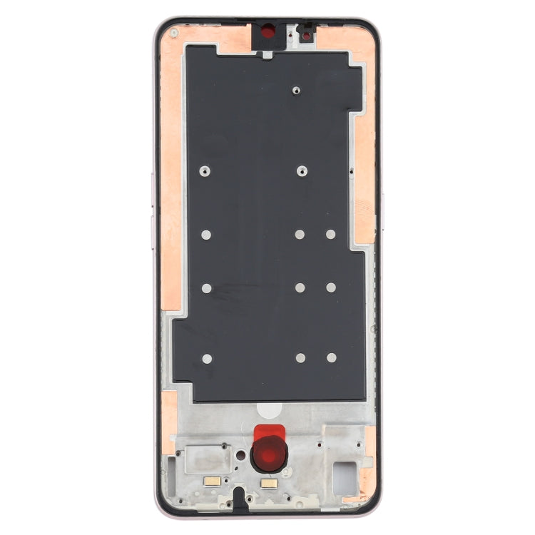 For OPPO Reno3 5G/Reno3 4G PCHM30 CPH2043 Front Housing LCD Frame Bezel Plate (Gold) - Frame Bezel Plate by buy2fix | Online Shopping UK | buy2fix