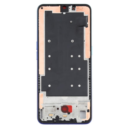 For OPPO Reno3 5G/Reno3 4G PCHM30 CPH2043 Front Housing LCD Frame Bezel Plate (Baby Blue) - Frame Bezel Plate by buy2fix | Online Shopping UK | buy2fix