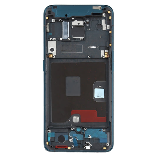 For OPPO Reno 5G/Reno 4G PCAM00 PCAT00 CPH1917 CPH1921 Front Housing LCD Frame Bezel Plate (Green) - Frame Bezel Plate by buy2fix | Online Shopping UK | buy2fix